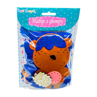 СИ-06 Їжачок зший сам іграшку з фетру