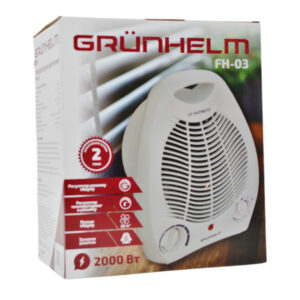 Тепловентилятор спіральний FH-03 (1000/2000Вт, 220В) 412/67162