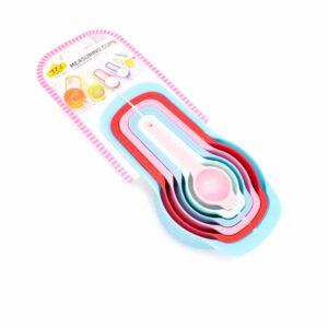 Ложка мірна 6шт пластик арт.КМ-001/202012-1 Мікс