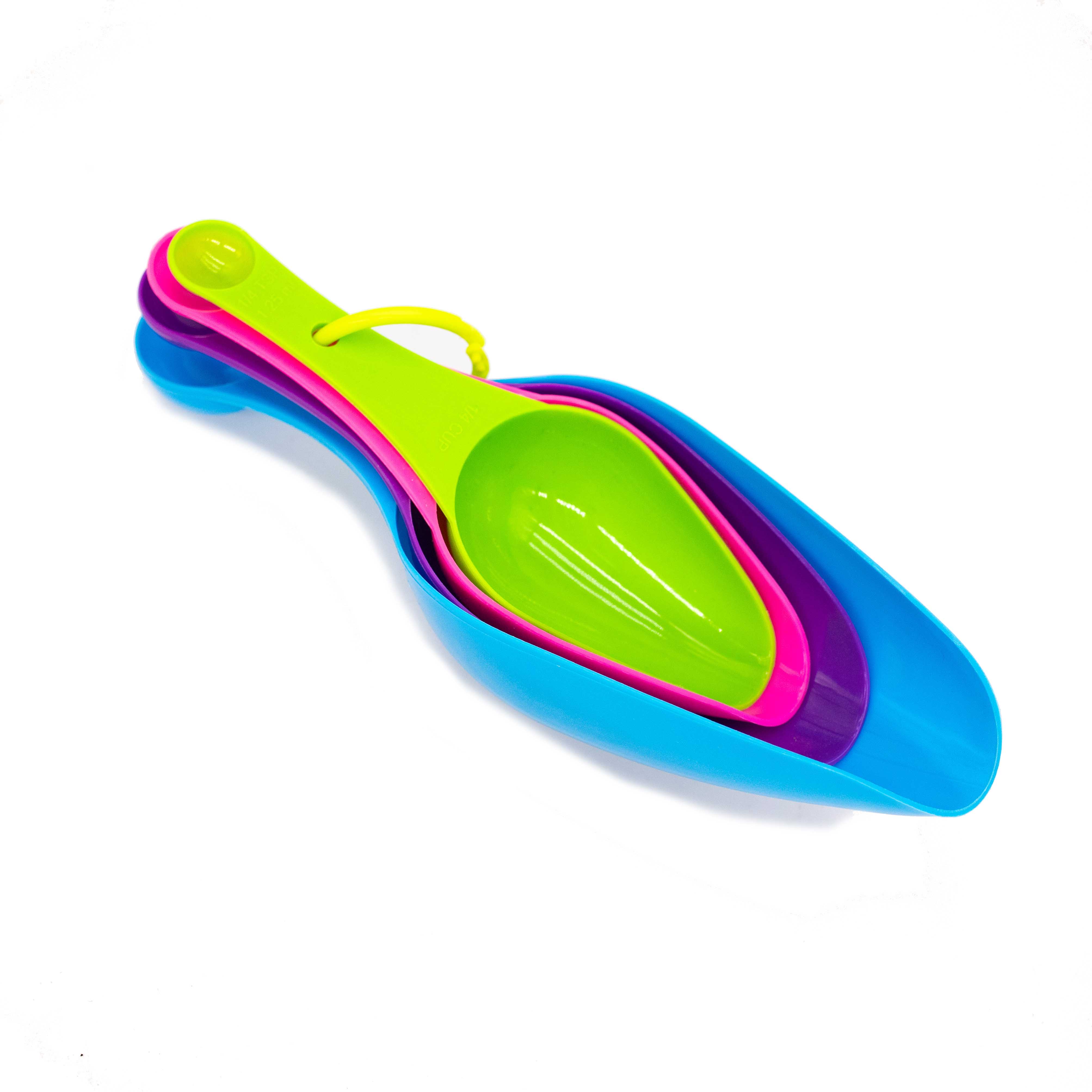 Совочки мірні 4шт пластик арт.34460-7