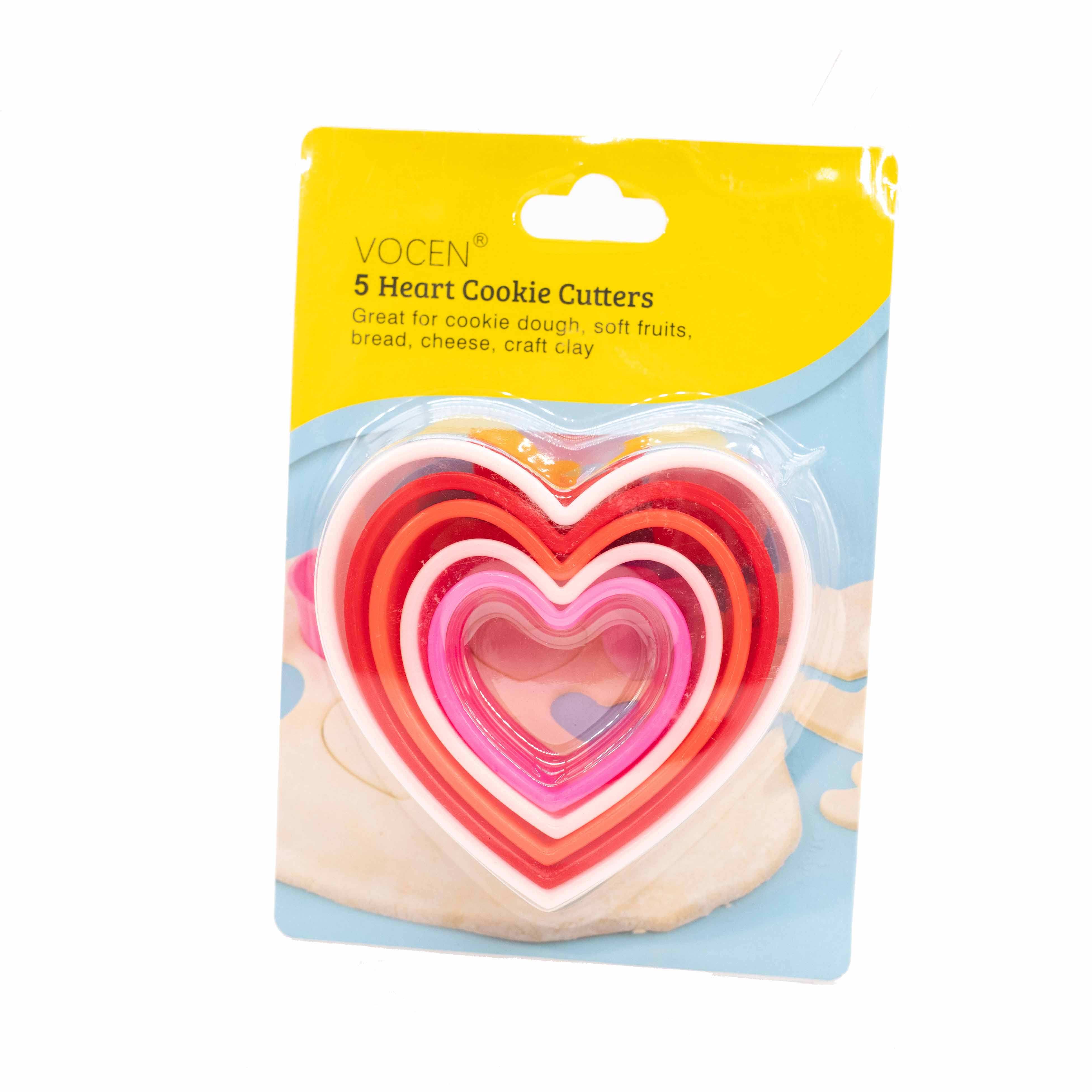 Форма д/печива пласт. VOCEN Сердечко арт.108052