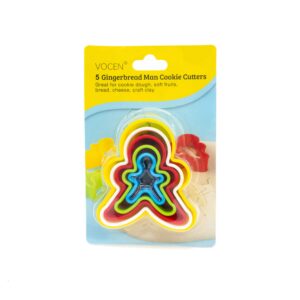 Форма д/печива 5шт пласт. VOCEN Чоловічок арт.108057