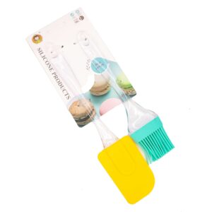 Лопатка набір силіконова+кисть арт.HX831