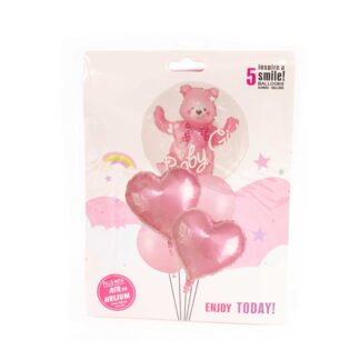 Кулька повітряна набір 5шт Beby Girl JZ-239