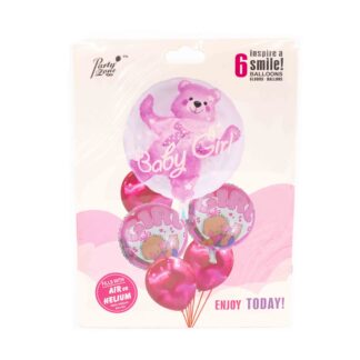 Кулька повітряна набір 6шт Beby Girl SY-207