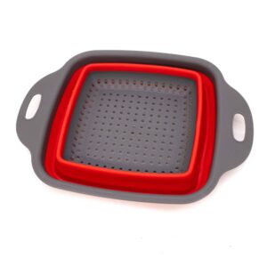 Друшляк силіконовий складний арт.SJZ-F02 квадратний