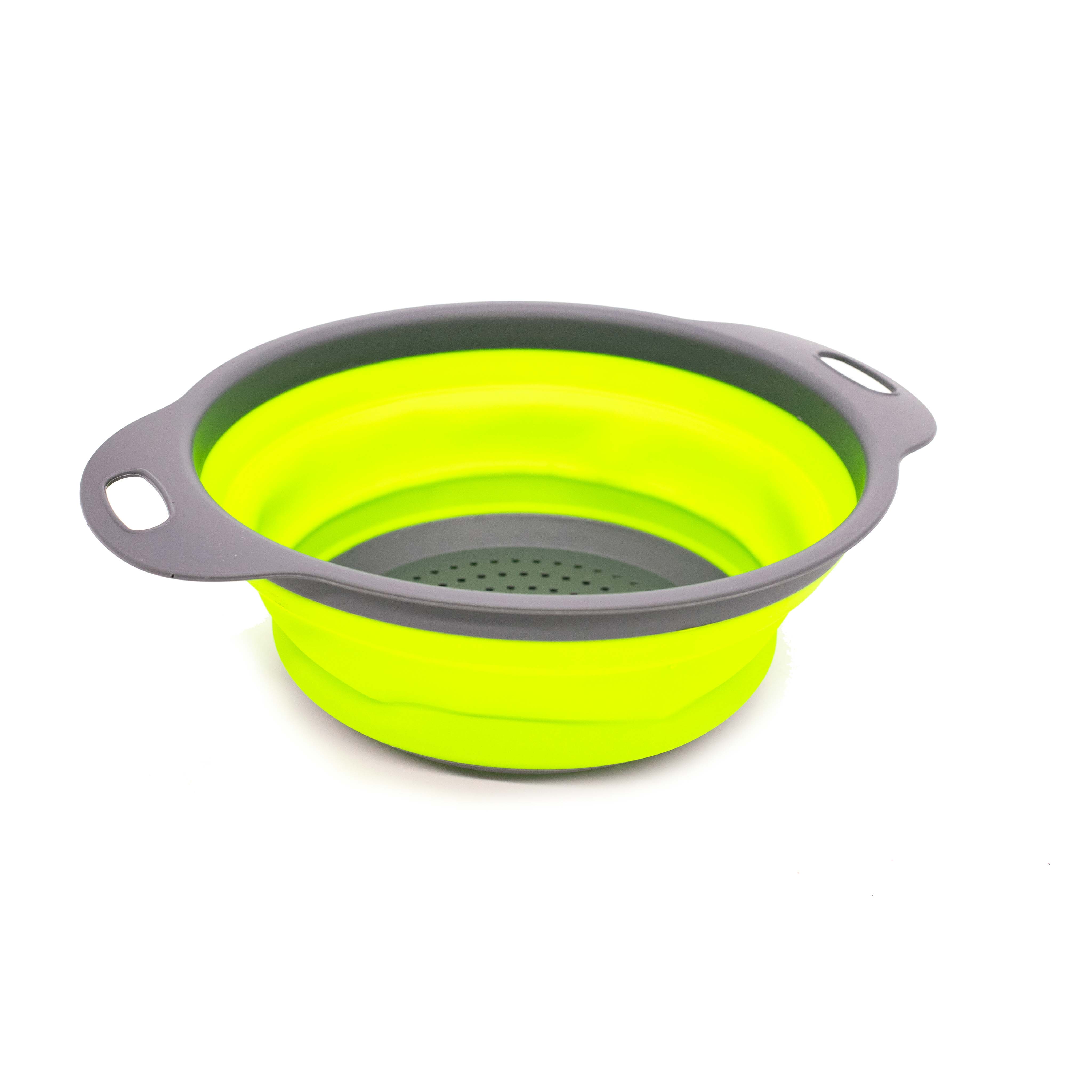 Друшляк силіконовий складний арт.SJZ-Y01 круглий