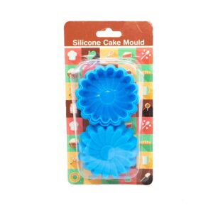 Форма д/печива 6шт силікон арт.КМ936992/936993 Мікс