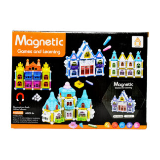 Конструктор магнітний Замок AQ 906  75 деталей в коробці