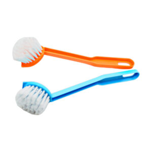 Щітка універсальна SMART Кругла 4,5*21см довга ручка Мікс арт.002