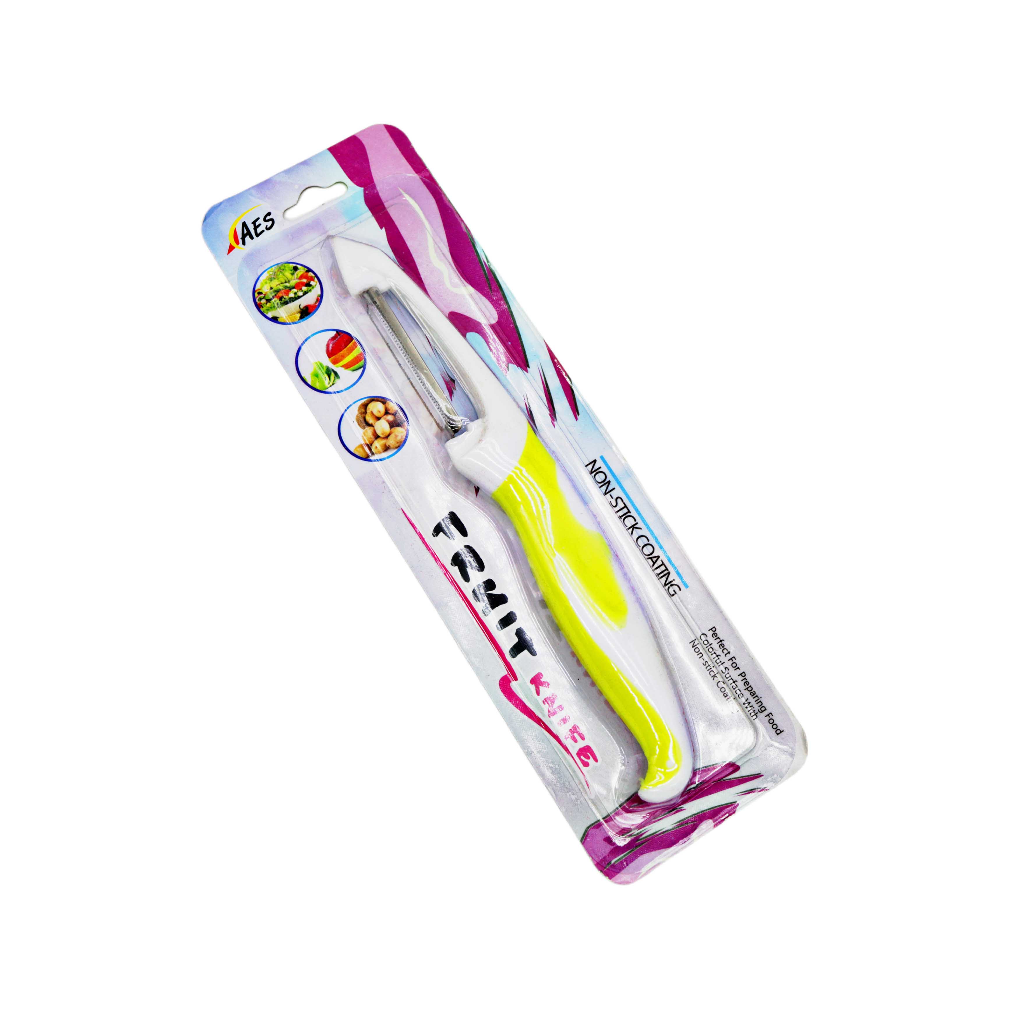 Ніж Овочечистка AES пластикова ручка арт.2691_