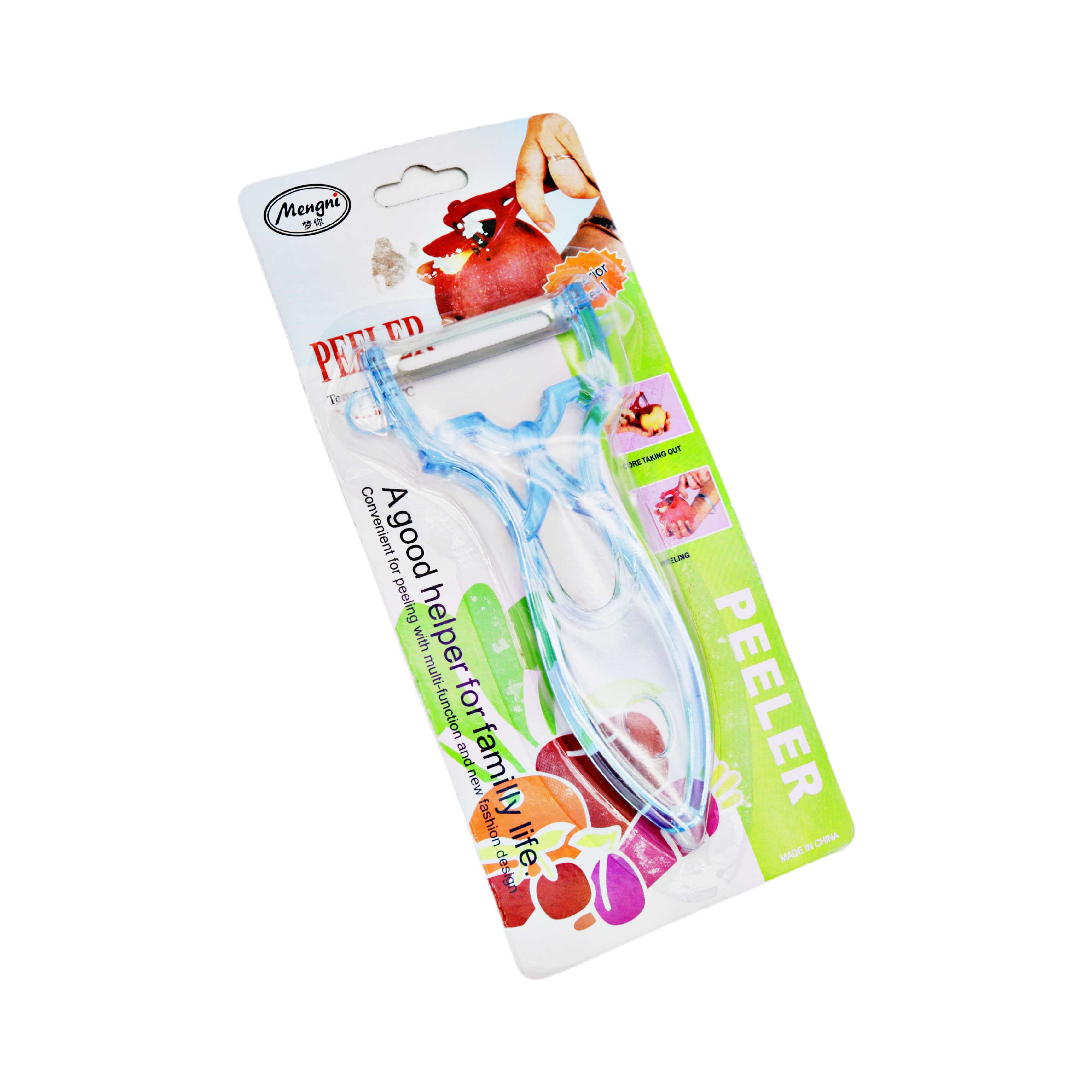 Ніж Овочечистка Mengni пластикова ручка арт.QH 018