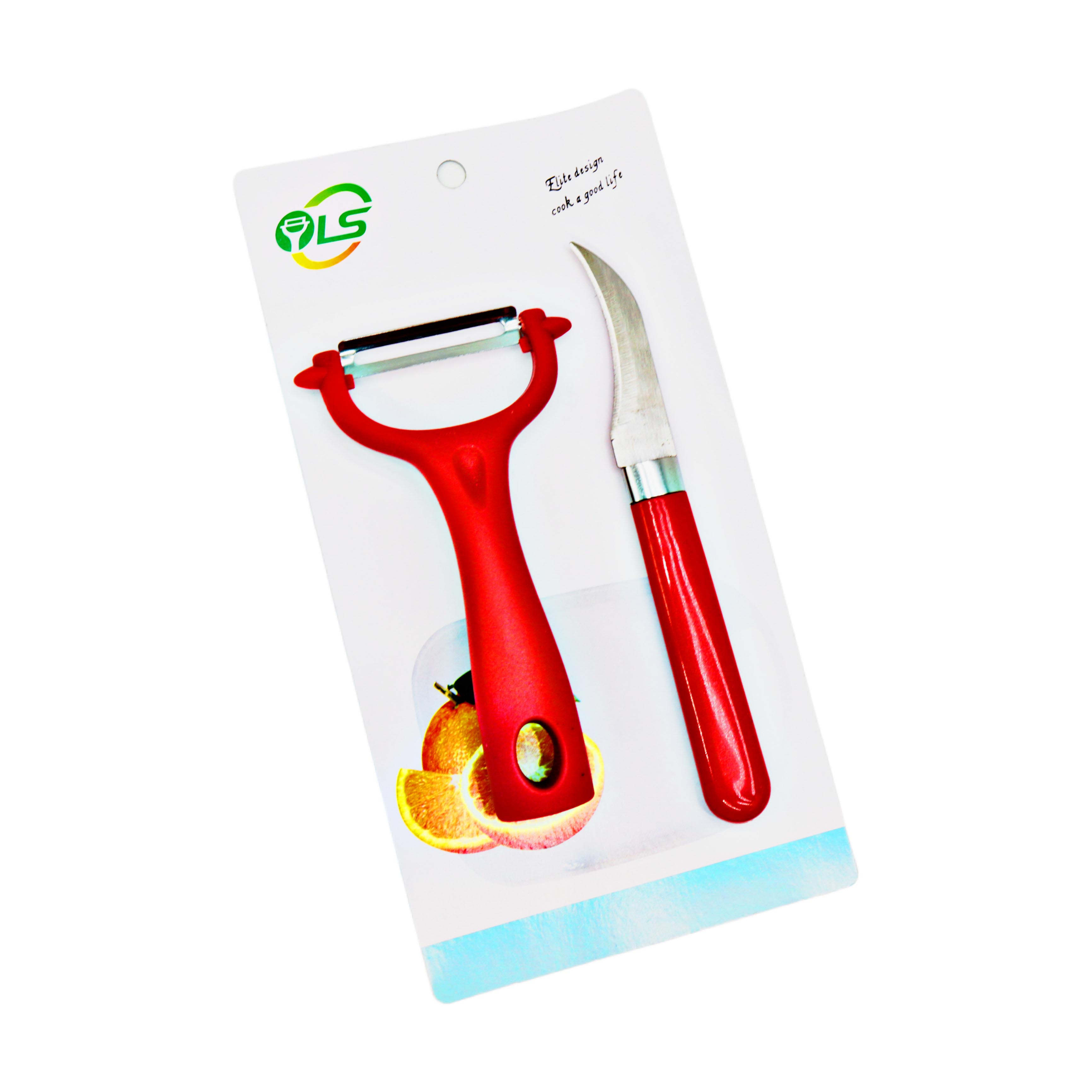 Ніж Овочечистка+ Ніж Кухоний 7см