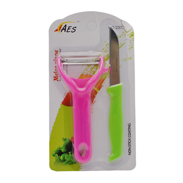 Ніж Овочечистка+ Ніж Кухоний 8см арт.2375