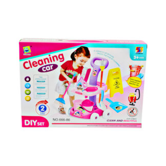 Набір для прибирання 666-86 , стійка-каталка, знаряддя для прибирання, в коробці