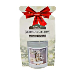 Свічка аром Пако-Іф Verona collection Бавовна скло