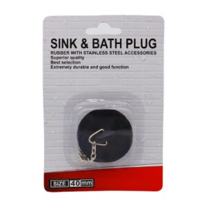 Пробка д/зливу раковинни 1шт 40мм арт.926-26 ФАС (12)