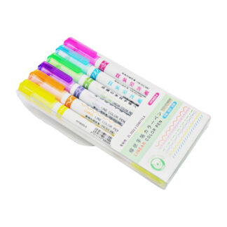 Фломастери Фігурні  6кол. Sinmio арт.S-7018A