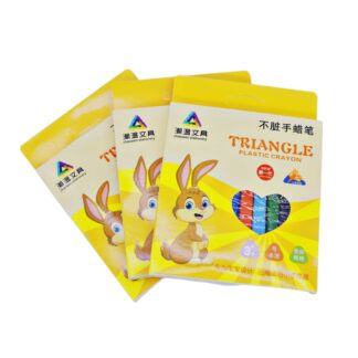 Олівці кольорові Triangle 12кол. пластикові трикутні