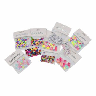 Набір бісеру для  плетіння браслета, мотузка, у пакеті