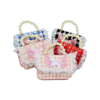 Сумка дитяча Мікс ручка перлини з ланцюжком