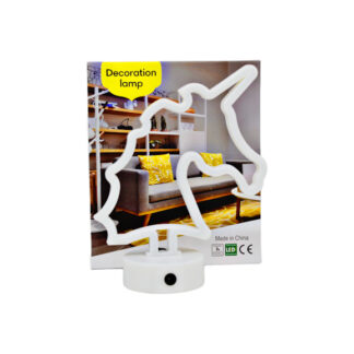 Світильник Нічник LED Серце/Єдиноріг/Кактус/Фламінго 1шт