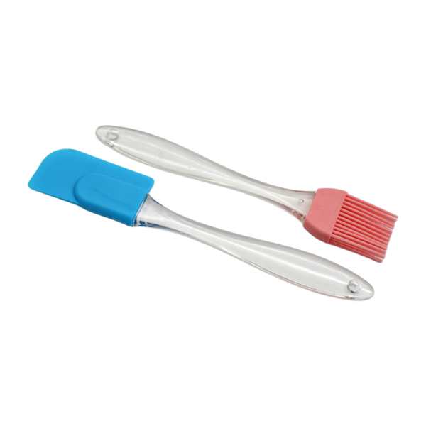 Лопатка набір кухона силіконова +кисть Менший