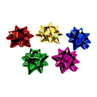 Бант подарунковий Міх кольоровий 5см поштучно (60шт)