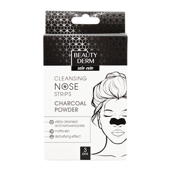 Смужки д/носа BD Очищуючі Бамбукове вугілля 3шт