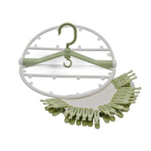 Сушка д/білизни підвісна пластикова +20шт прищіпок_