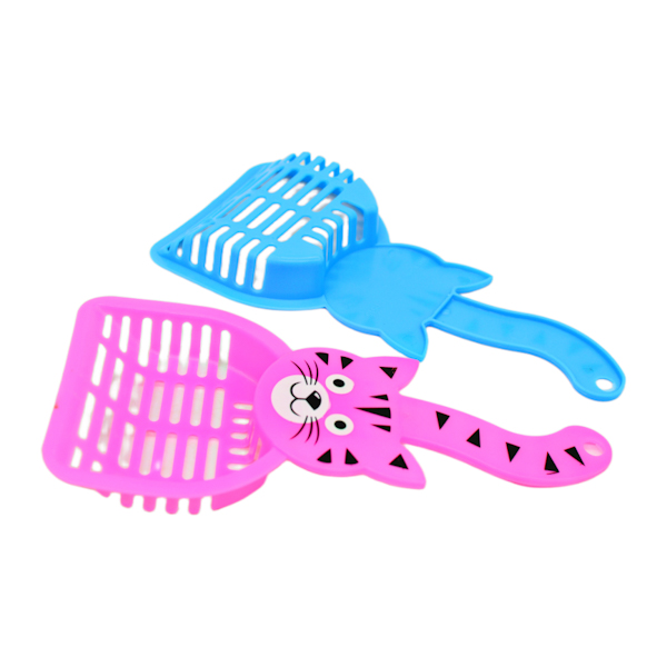 Лопатка д/котячого туалету з мордою кота 1шт арт.6095