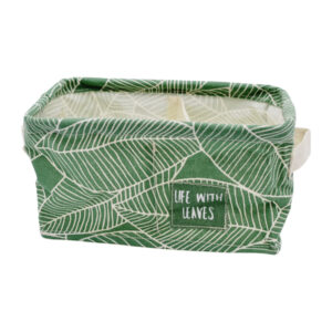 Кошик-органайзер д/речей 22*13*13см на 2 відділення Мікс