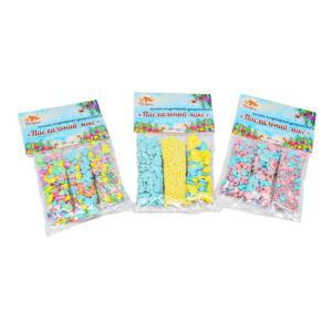 Посипка конд 30г Пасхальний Мікс Перламутрова