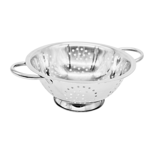 Дуршлаг з двома ручками 24см GUSTO нерж. арт5616-24