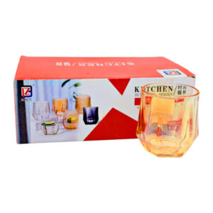 Склянка 270мл 1шт Низький Янтарний арт.Q/QHQ001-2021 *6