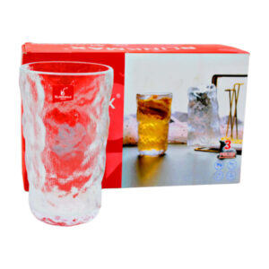 Склянка 380мл BLINKMAX  1шт Високий Айсберг арт.KTY6232 *3