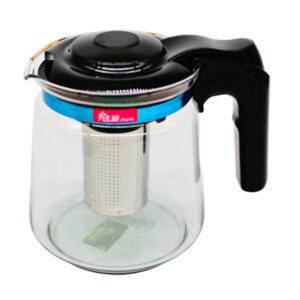 Чайник 1,5л Скляний 1шт для заварювання з фільтром арт.JY415