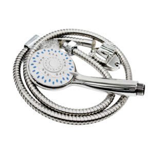 Комплект д/душу SHOWER п/е (лійка кругла 7см, шланг, тримач) 1шт