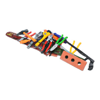 Набір інструментів 99509-3 17 елементів, тренувальні бруски, пояс, у сітці