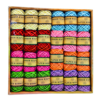 Стрічка-джгут паперова 10м Кольорова Мікс 1 шт
