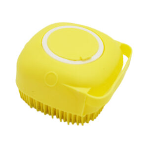 Щітка силіконова д/домашніх тварин з дозатором 1шт