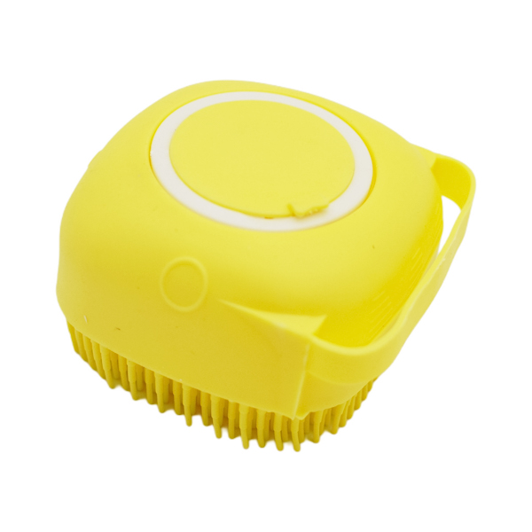 Щітка силіконова д/домашніх тварин з дозатором 1шт