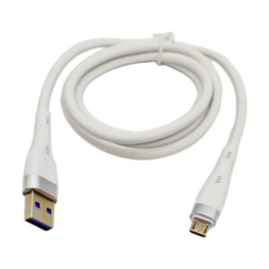 Кабель Силіконовий USB Micro 1шт білий *5