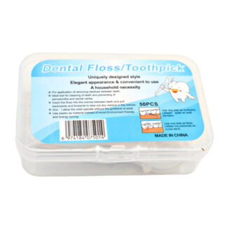 Зубна нитка на палочкці Dental Floss 30шт прям.упак. арт.DXX388