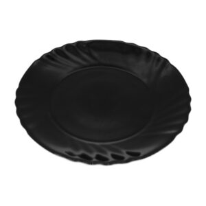 Тарілка 20см десертна Black Glass арт.LBP80 *6