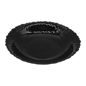 Тарілка 20см супова Black Glass  арт.LHSP85 *6