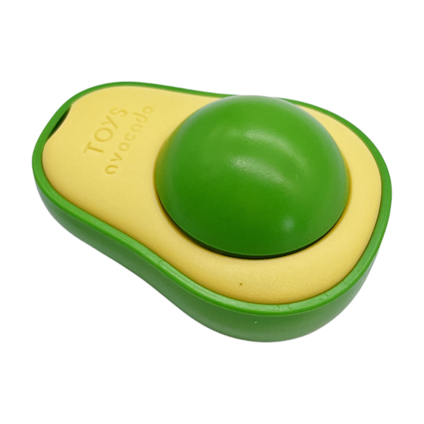 Іграшка д/котів PotatoCat Авокадо з м'ячиком м'яти