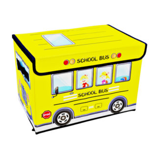 Кошик для іграшок C 61900 4 види, “Шкільний автобус”, 39х25х24.5 см