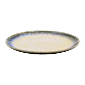 Тарілка 20см керамічна Столова 1шт Блакитна арт.HZ12-2