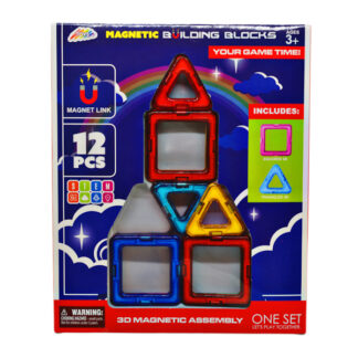 Магнітний конструктор 2266-25 12 деталей, в коробці